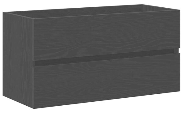 Skříňka pod umyvadlo Černý dub 90 x 39 x 62 cm Kompozitní dřevo 3333146