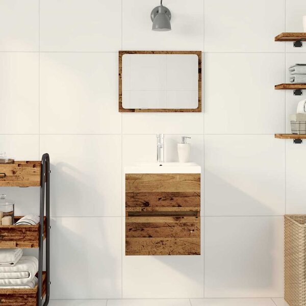 Skříňka pod umyvadlo Černý dub 41 x 39 x 62 cm Kompozitní dřevo 3333144