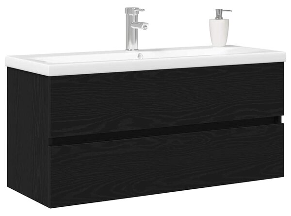 Skříňka pod umyvadlo Černý dub 100 x 39 x 62 cm 3333145