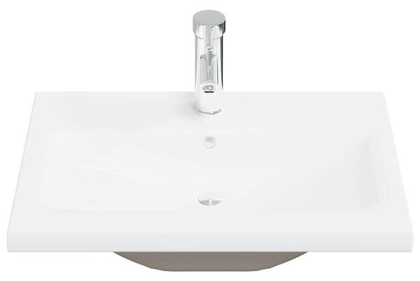 Skříňka pod umyvadlo Černý dub 60 x 39 x 62 cm Kompozitní dřevo 3333143