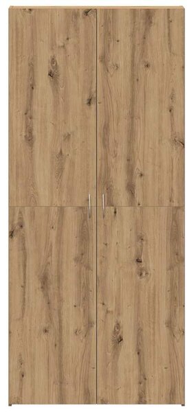 Skříň na obuv 80 x 35.5 x 180 cm Kompozitní dřevo Hnědá 3333844