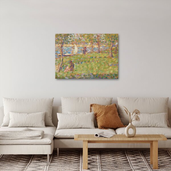 Obraz - Georges Seurat, Study for "La Grande Jatte", reprodukce (70x50 cm)