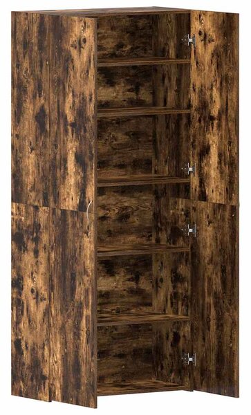 Skříň na obuv 80 x 35.5 x 180 cm Kompozitní dřevo Vícebarevný 3333840