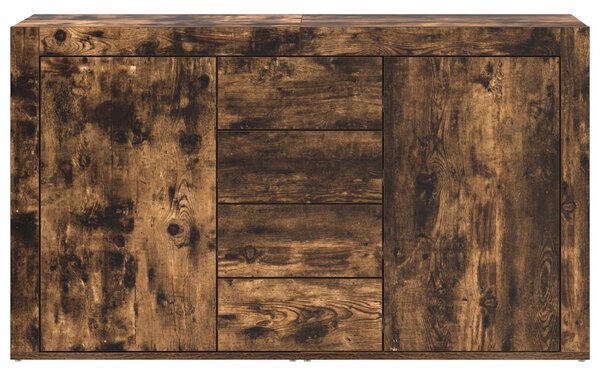 Servírovací skříň Kouřový dub 120 x 36 x 69 cm Kompozitní dřevo 3333860