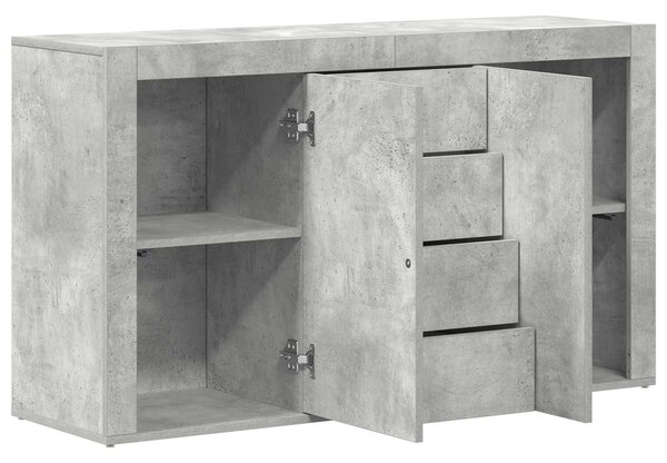 Servírovací skříň Betonově šedá 120 x 36 x 69 cm 3333859