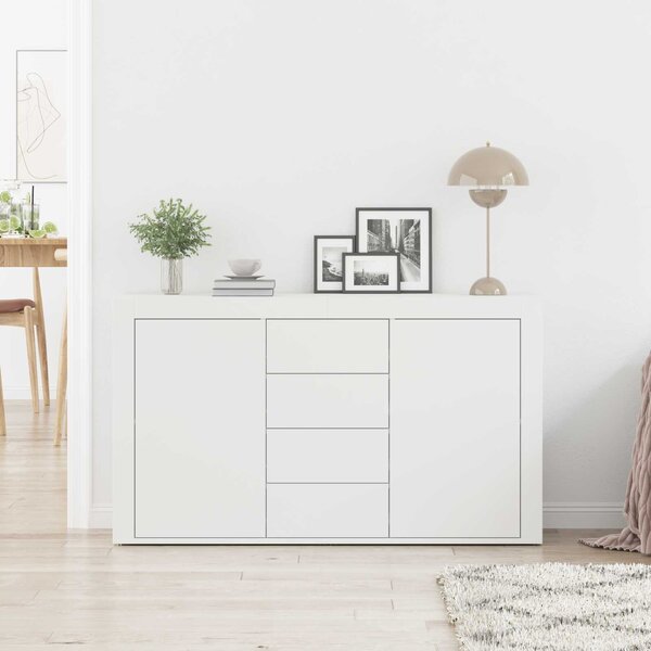 Servírovací skříň Bílá 120 x 36 x 69 cm Kompozitní dřevo 3333856