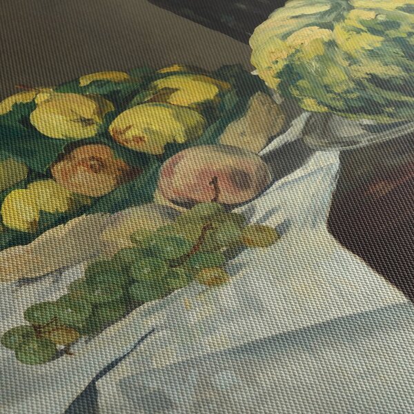 Obraz - Edouard Manet, Still Life with Melon and Peaches, reprodukce (170x50 cm)