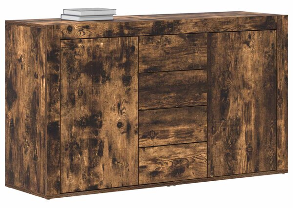 Servírovací skříň Kouřový dub 120 x 36 x 69 cm Kompozitní dřevo 3333860