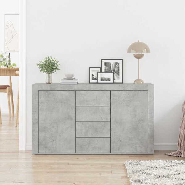 Servírovací skříň Betonově šedá 120 x 36 x 69 cm 3333859