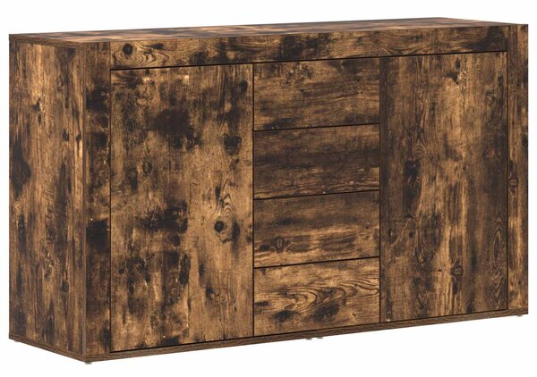 Servírovací skříň Kouřový dub 120 x 36 x 69 cm Kompozitní dřevo 3333860