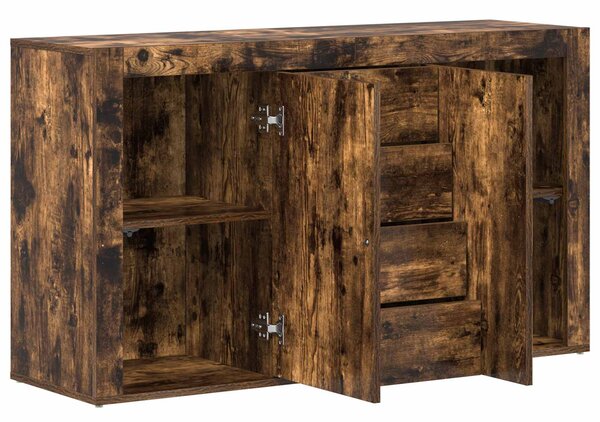 Servírovací skříň Kouřový dub 120 x 36 x 69 cm Kompozitní dřevo 3333860