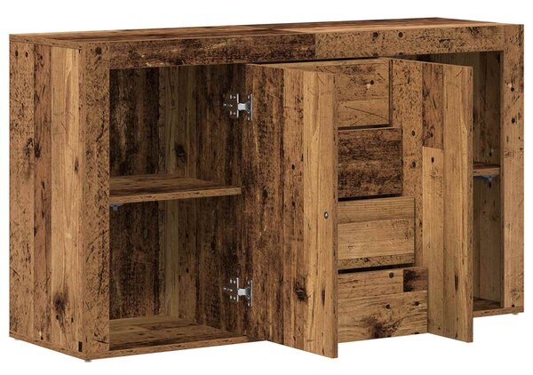 Servírovací skříň Staré dřevo 120 x 36 x 69 cm Kompozitní dřevo 3333863
