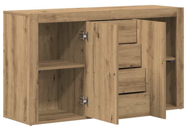 Servírovací skříň Artisanový dub 120 x 36 x 69 cm 3333864