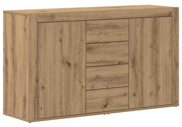 Servírovací skříň Artisanový dub 120 x 36 x 69 cm 3333864