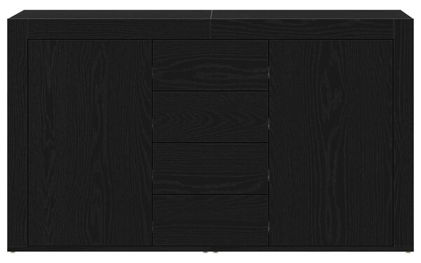 Servírovací skříň Černý dub 120 x 36 x 69 cm Kompozitní dřevo 3333865