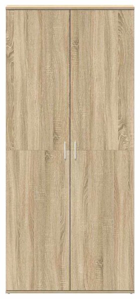 Skříň na obuv 80 x 39 x 178 cm Kompozitní dřevo Sonoma dub 3333868