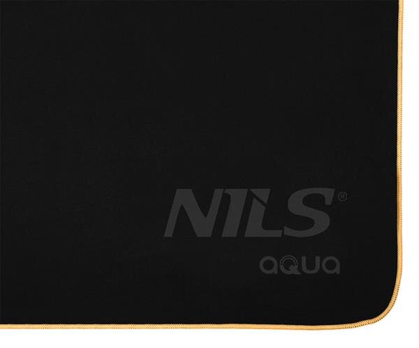 NAR12 ČERNÝ/ORANŽOVÝ RUČNÍK Z MIKROVLÁKNA NILS AQUA