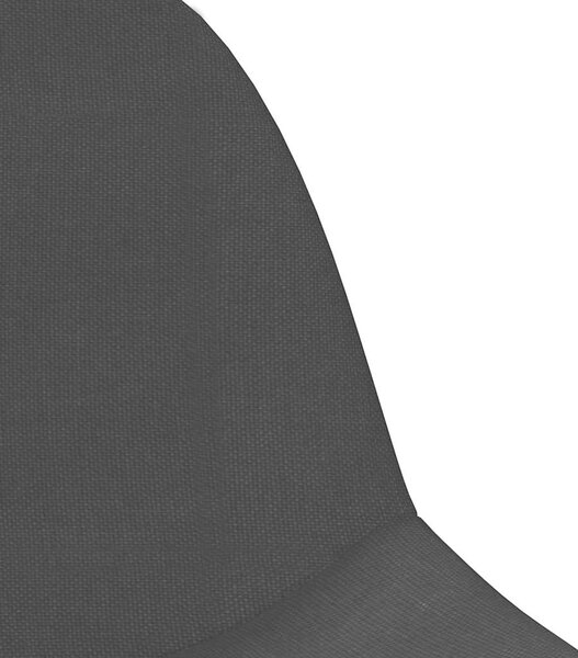 Barové židle 2 ks černé textil 333387