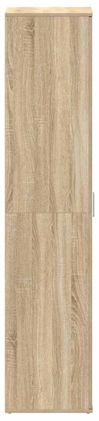 Skříň na obuv 80 x 39 x 178 cm Kompozitní dřevo Sonoma dub 3333868