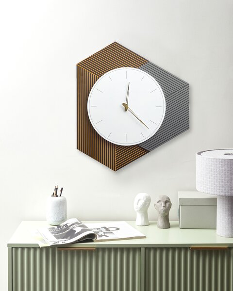 Nástěnné hodiny SAILON 52 cm Bílá