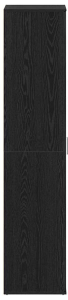 Skříň na obuv 80 x 39 x 178 cm Kompozitní dřevo Černý dub 3333875