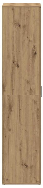 Skříň na obuv 80 x 39 x 178 cm Kompozitní dřevo Artisanový dub 3333874