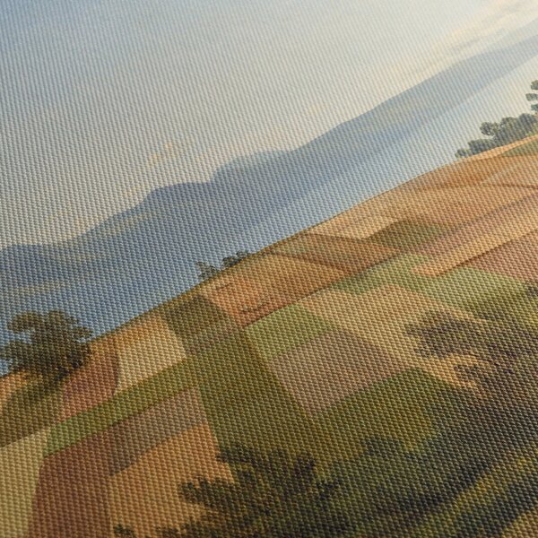 Obraz - Alexandre Calame, Swiss Landscape, reprodukce (210x100 cm)