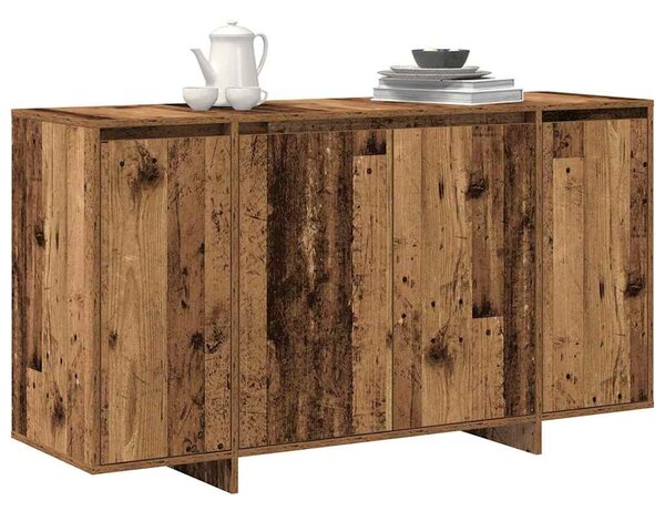 Servírovací skříň Staré dřevo 135 x 41 x 75 cm Kompozitní dřevo 3333893