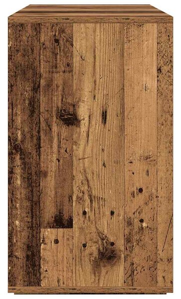 Servírovací skříň Staré dřevo 135 x 41 x 75 cm Kompozitní dřevo 3333893