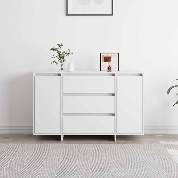 Servírovací skříň Bílá 120 x 41 x 75 cm kompozitní dřevo 3333906