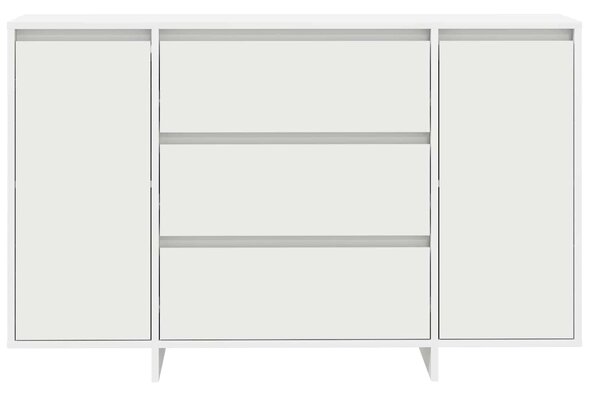 Servírovací skříň Bílá 120 x 41 x 75 cm kompozitní dřevo 3333906