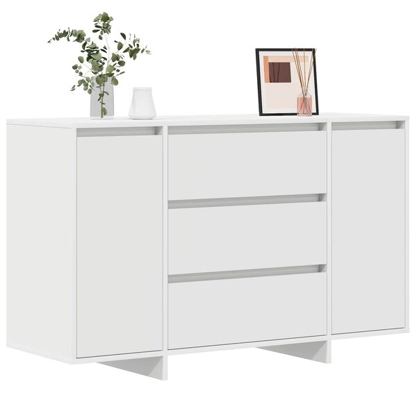 Servírovací skříň Bílá 120 x 41 x 75 cm kompozitní dřevo 3333906