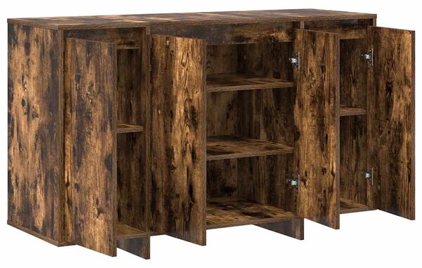 Servírovací skříň Kouřový dub 120 x 41 x 75 cm Kompozitní dřevo 3333900