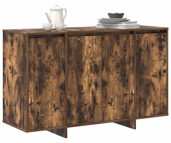 Servírovací skříň Kouřový dub 120 x 41 x 75 cm Kompozitní dřevo 3333900