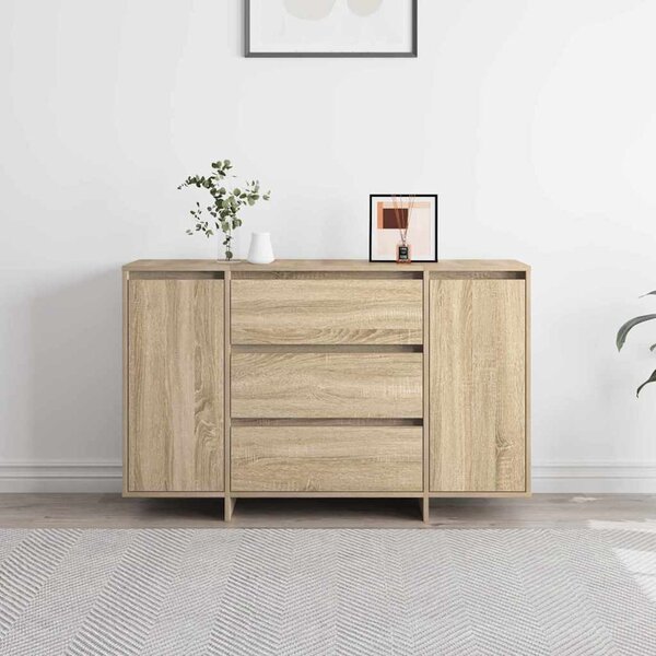 Servírovací skříň Sonoma dub 120 x 41 x 75 cm Kompozitní dřevo 3333908