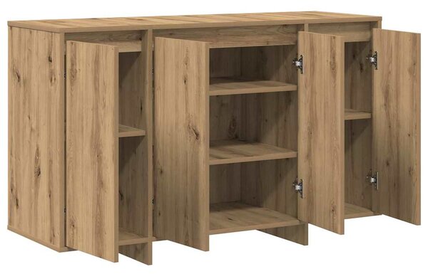 Servírovací skříň Artisanový dub 120 x 41 x 75 cm 3333904