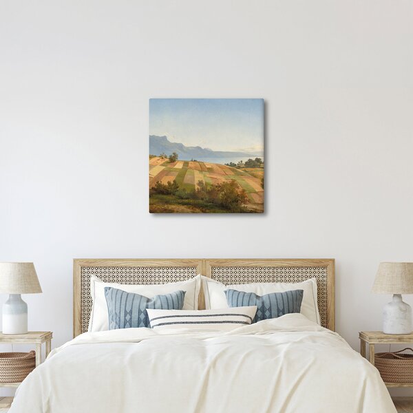 Obraz - Alexandre Calame, Swiss Landscape, reprodukce (30x30 cm)