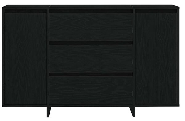 Servírovací skříň Černý dub 120 x 41 x 75 cm Kompozitní dřevo 3333915