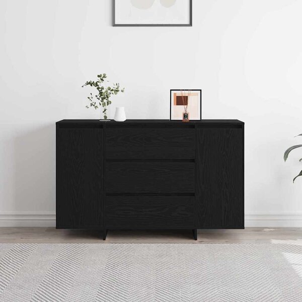 Servírovací skříň Černý dub 120 x 41 x 75 cm Kompozitní dřevo 3333915