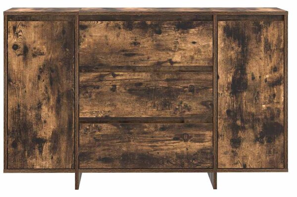 Servírovací skříň Kouřový dub 120 x 41 x 75 cm Kompozitní dřevo 3333910