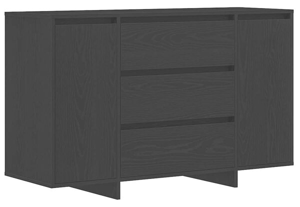 Servírovací skříň Černý dub 120 x 41 x 75 cm Kompozitní dřevo 3333915