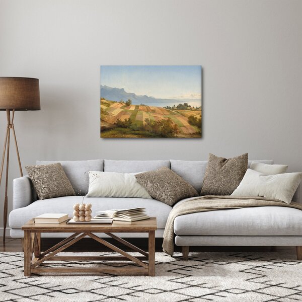 Obraz - Alexandre Calame, Swiss Landscape, reprodukce (70x50 cm)