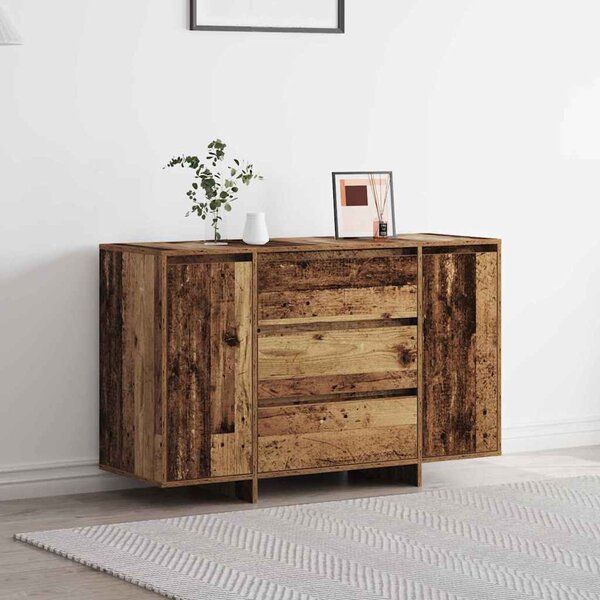 Servírovací skříň Staré dřevo 120 x 41 x 75 cm Kompozitní dřevo 3333913
