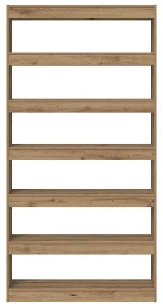 Knihovna 6 úrovní 100 x 30 x 198 cm Kompozitní dřevo 3333931