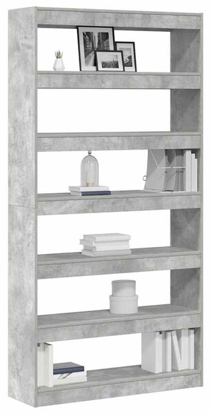Knihovna 6 úrovní 100 x 30 x 198 cm Kompozitní dřevo 3333927