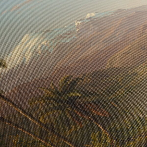 Obraz - Frederic Edwin Church, Tamaca Palms, reprodukce (170x50 cm)