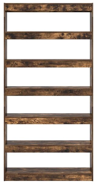 Knihovna 6 úrovní 100 x 30 x 198 cm Kompozitní dřevo 3333928
