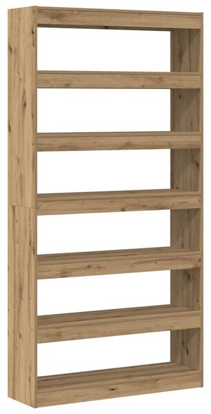 Knihovna 6 úrovní 100 x 30 x 198 cm Kompozitní dřevo 3333931