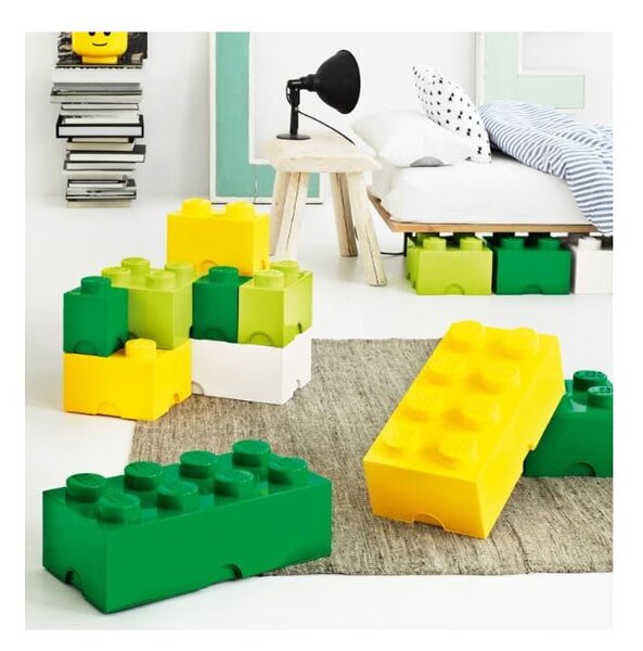 Limetkový úložný box LEGO®
