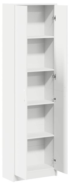 Šatní skříň Bílá 55 x 25 x 189 cm Kompozitní dřevo 3334008